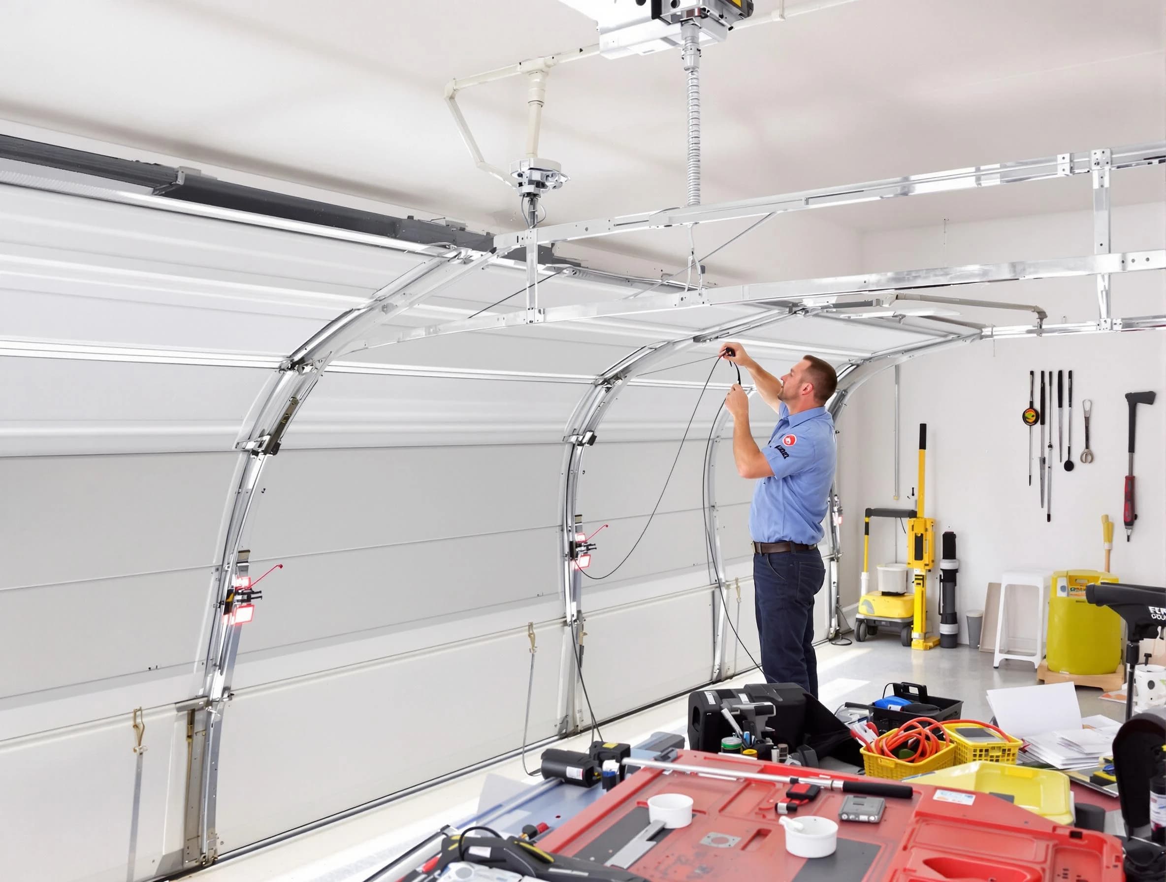 Garage door cable repair service by Stansbury Park Garage Door Repair in Stansbury Park