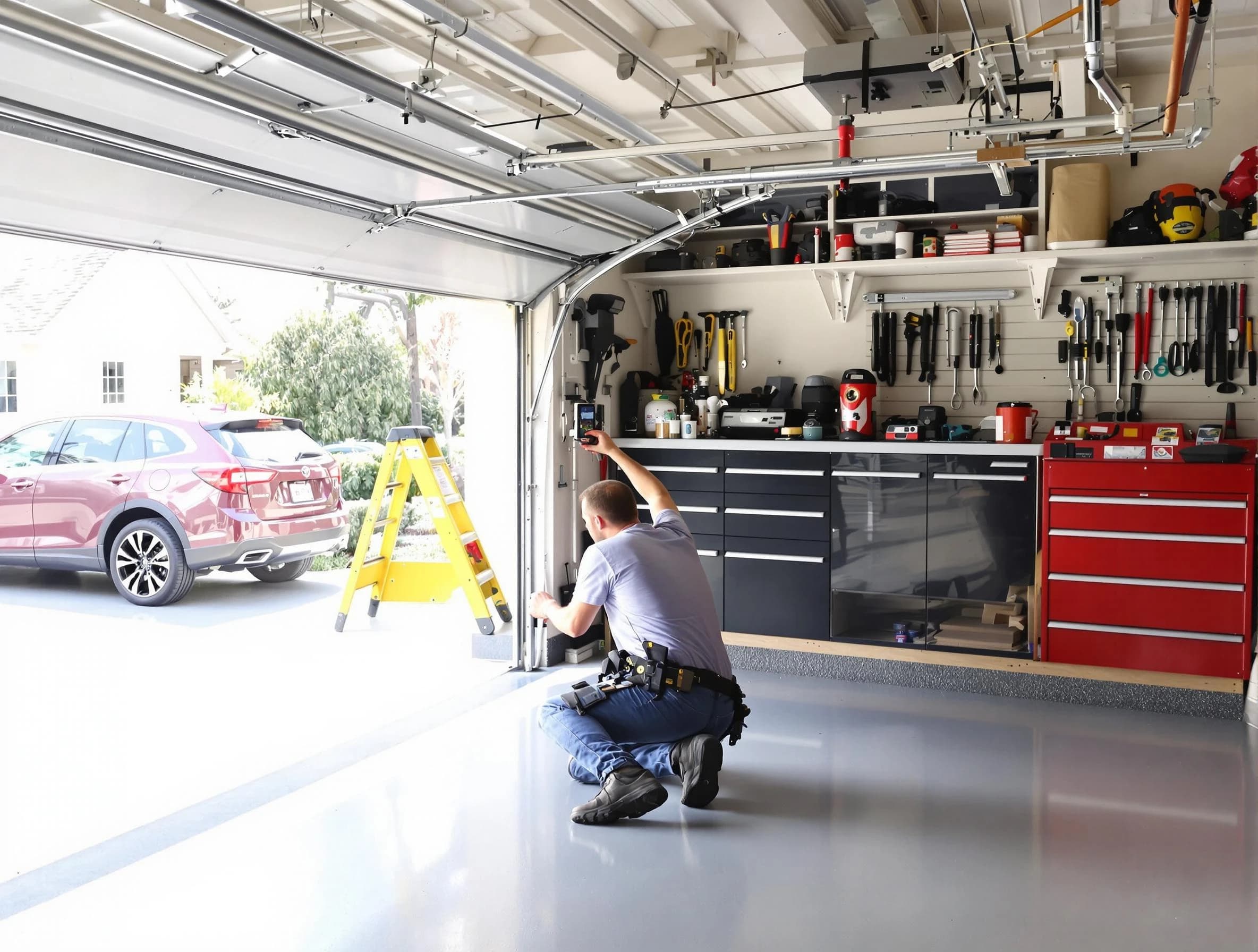 Local garage door repair service by Stansbury Park Garage Door Repair in Stansbury Park