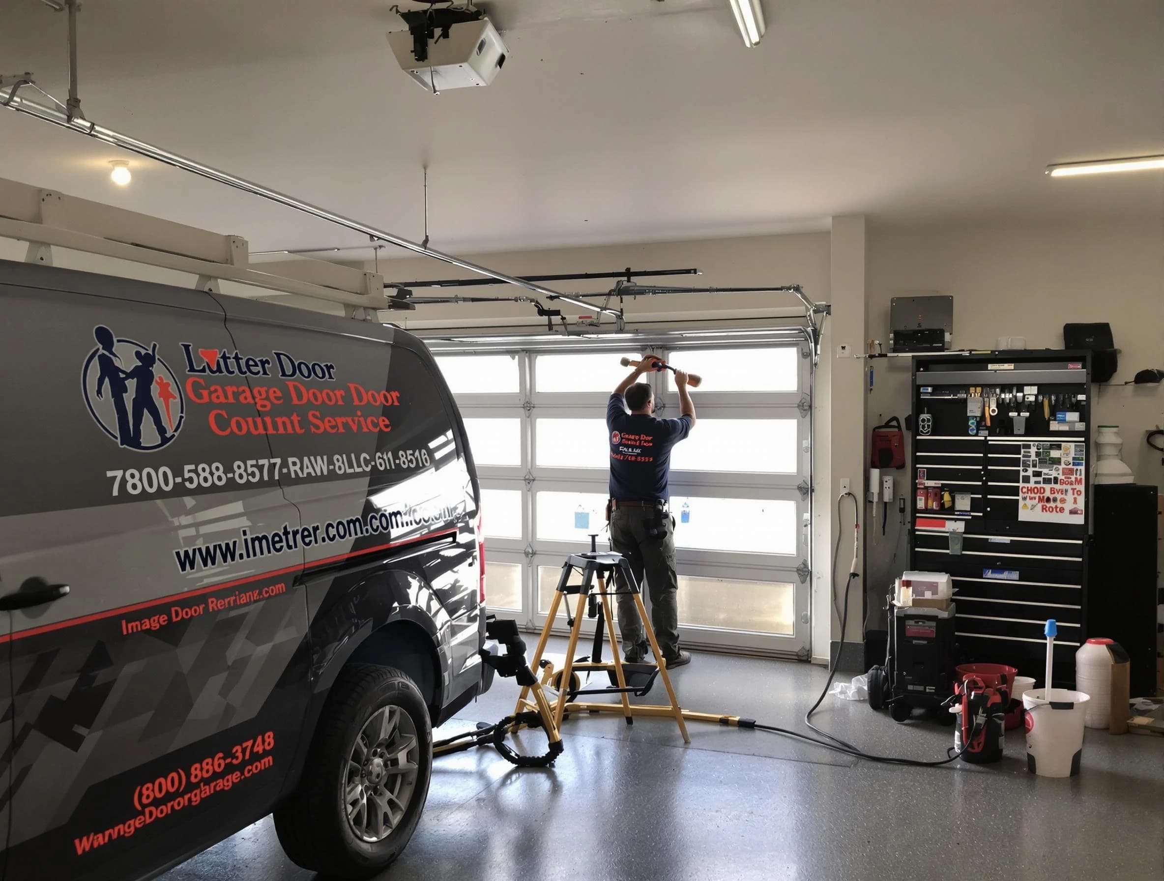 Stansbury Park Garage Door Repair rapid response team performing same-day repair in Stansbury Park