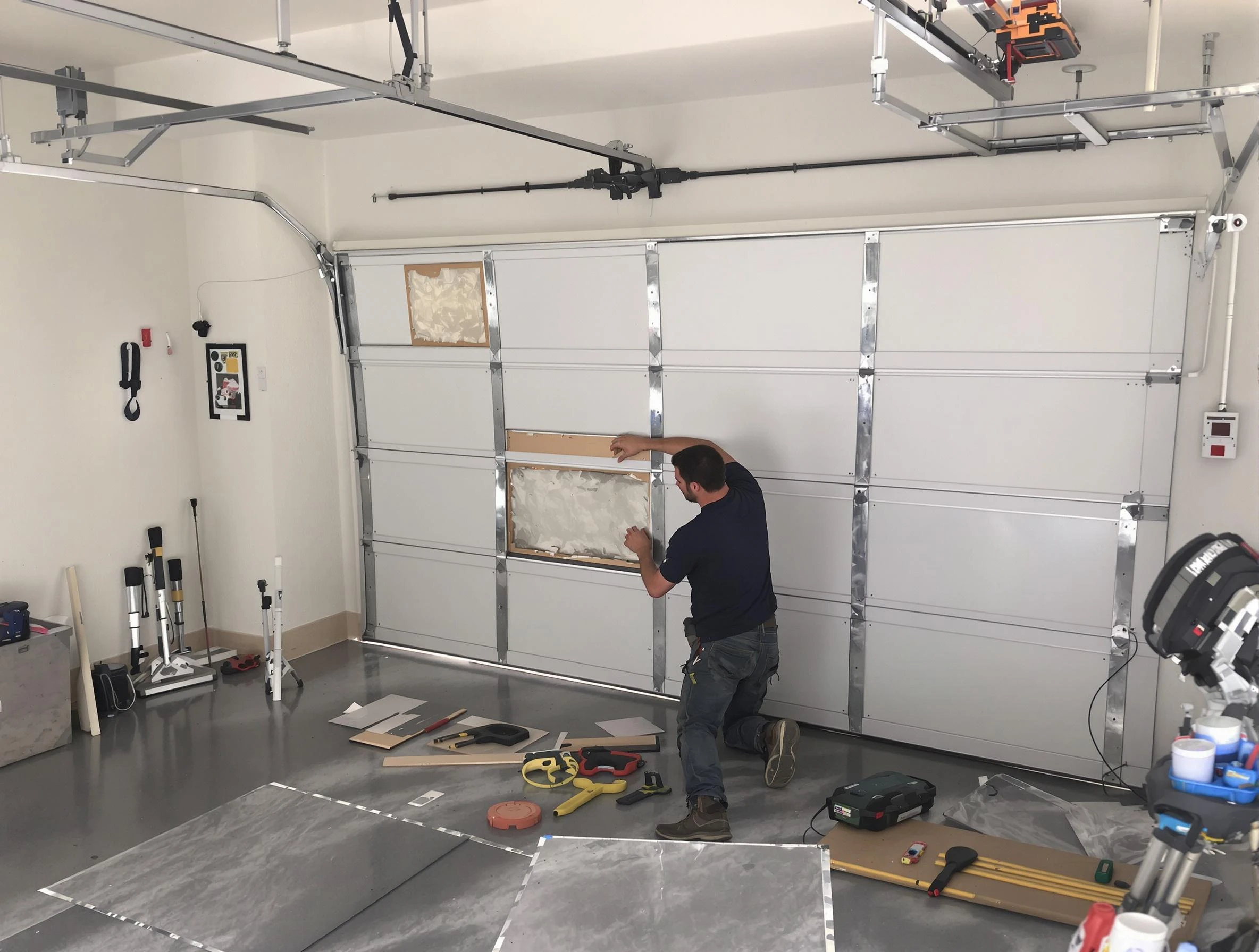 Garage Door Panel Repair in Stansbury Park
