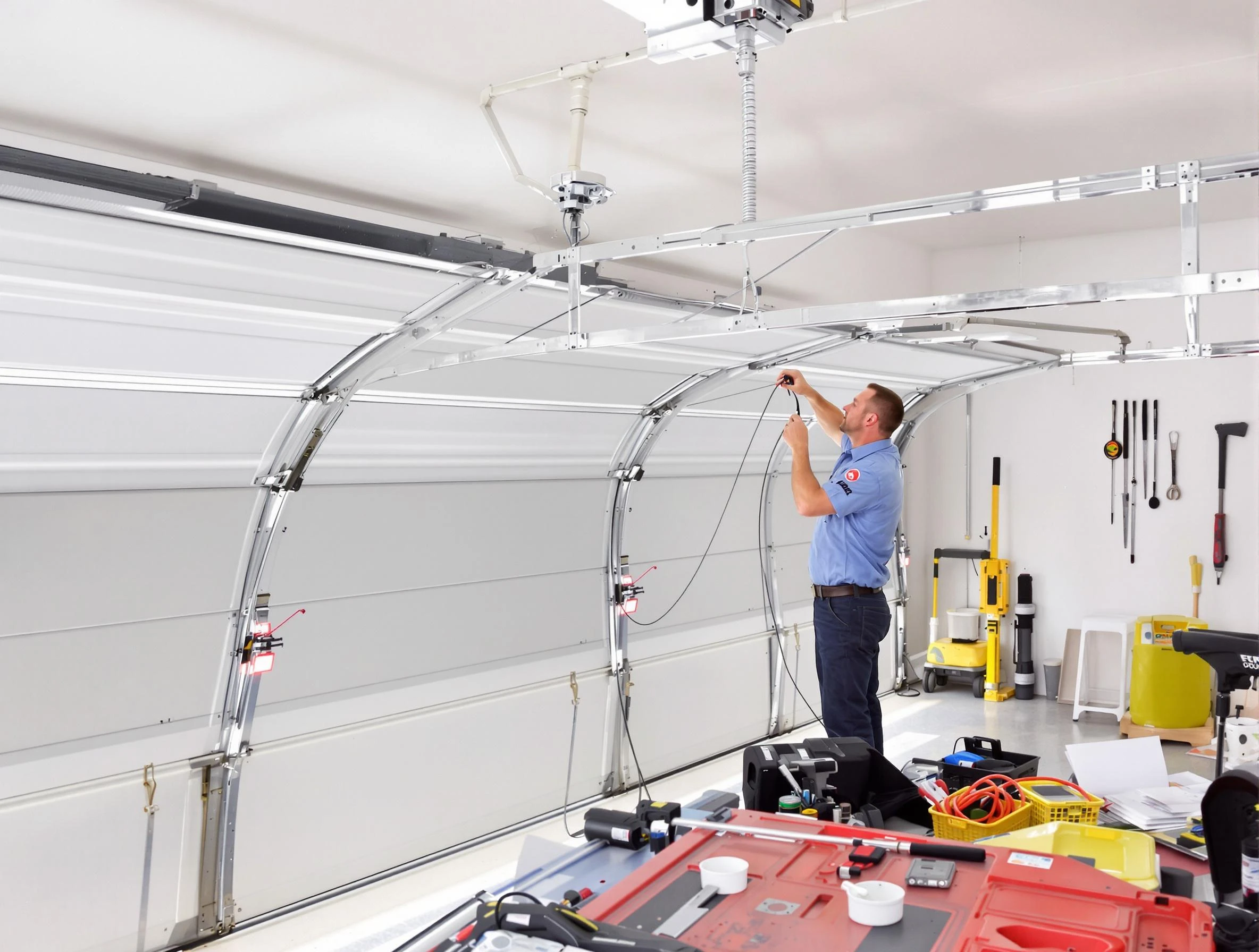 Garage door cable repair service by Stansbury Park Garage Door Repair in Stansbury Park