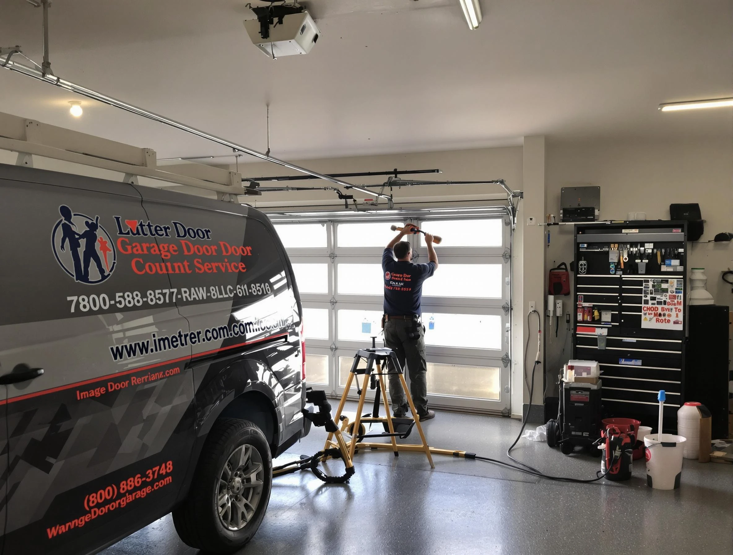 Stansbury Park Garage Door Repair rapid response team performing same-day repair in Stansbury Park